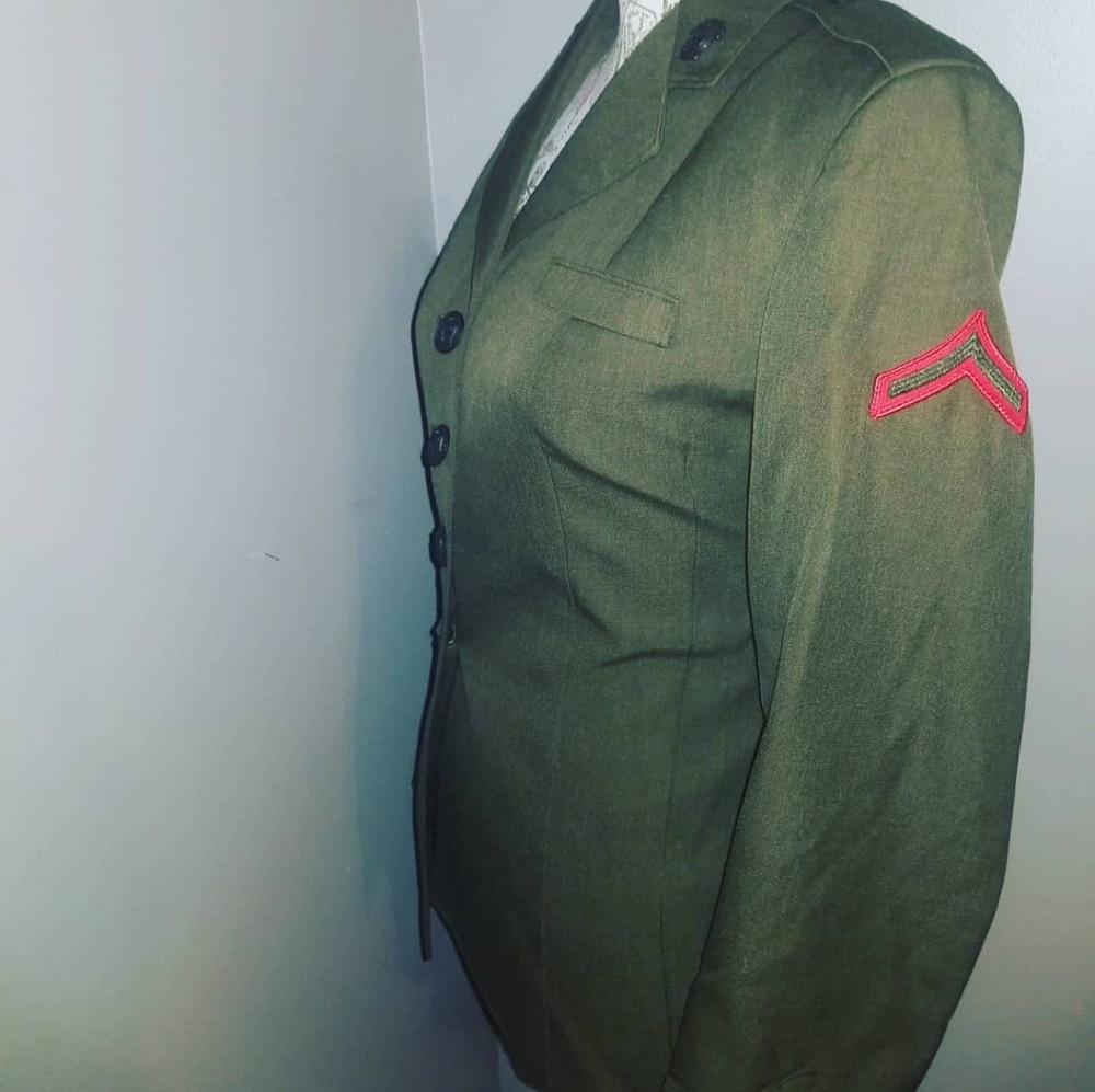 Green Stylish Military Jacket